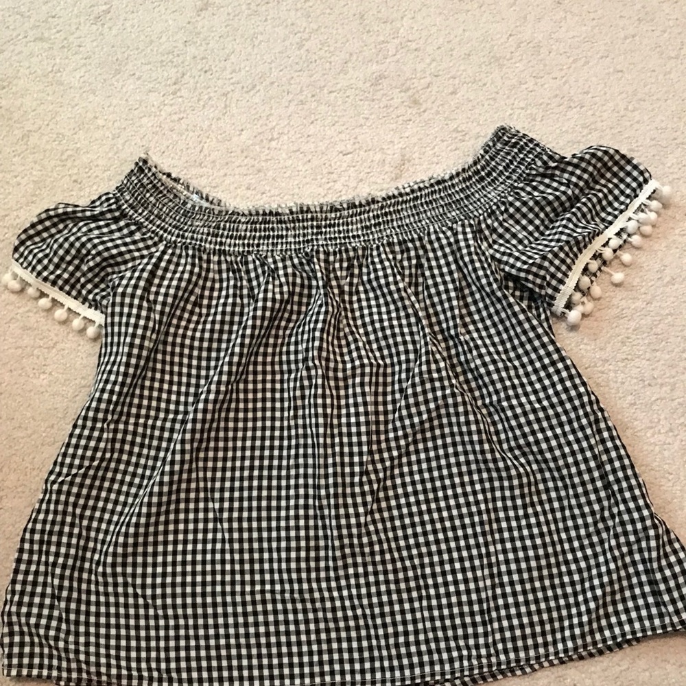 Nordstrom, off the shoulder, top